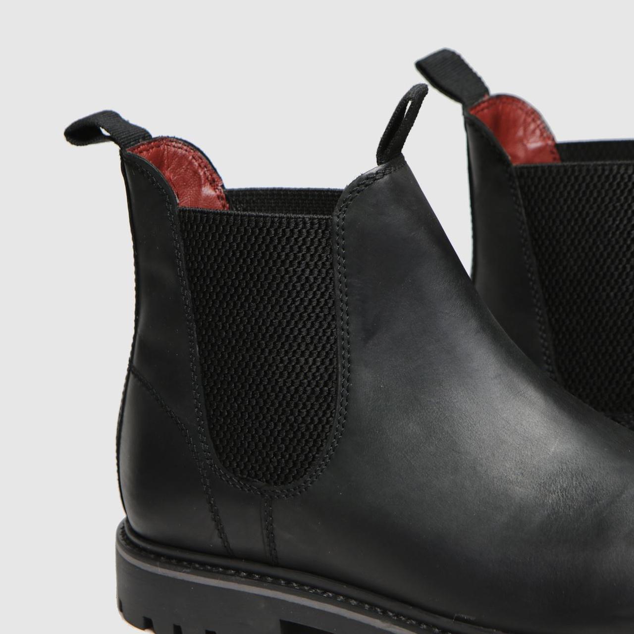 Dylan Leather Chelsea in Black