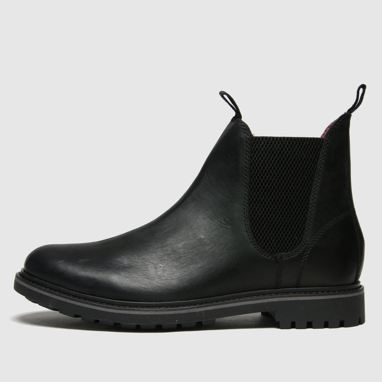 Dylan Leather Chelsea in Black