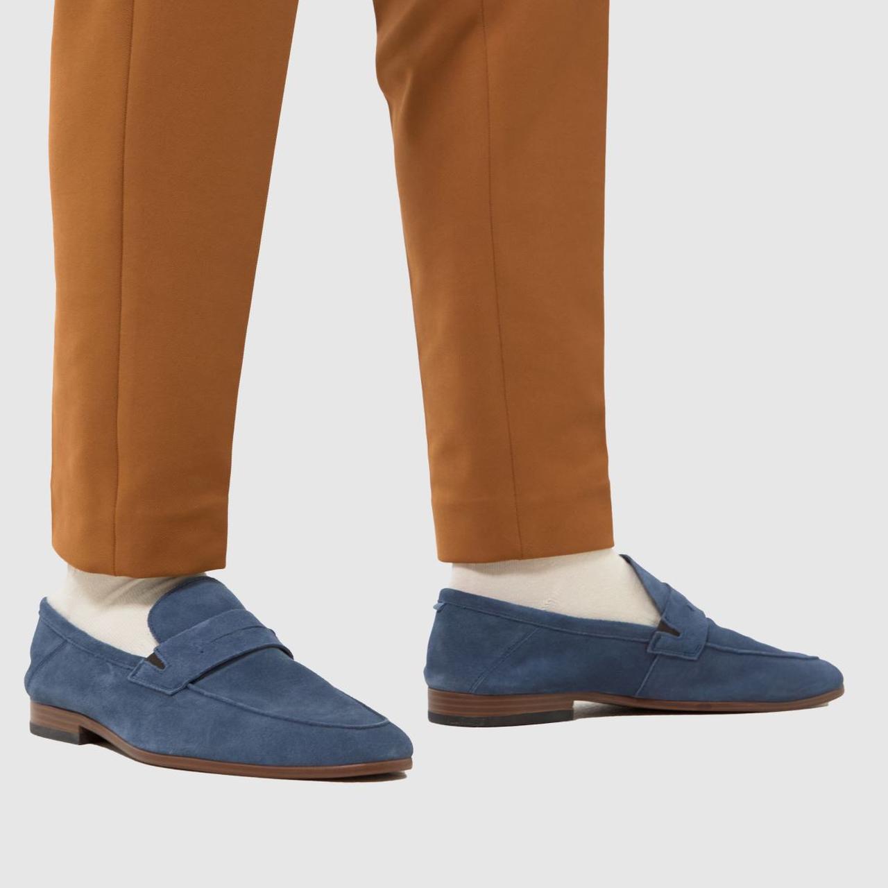 Randy Unlined Loafer in Blue